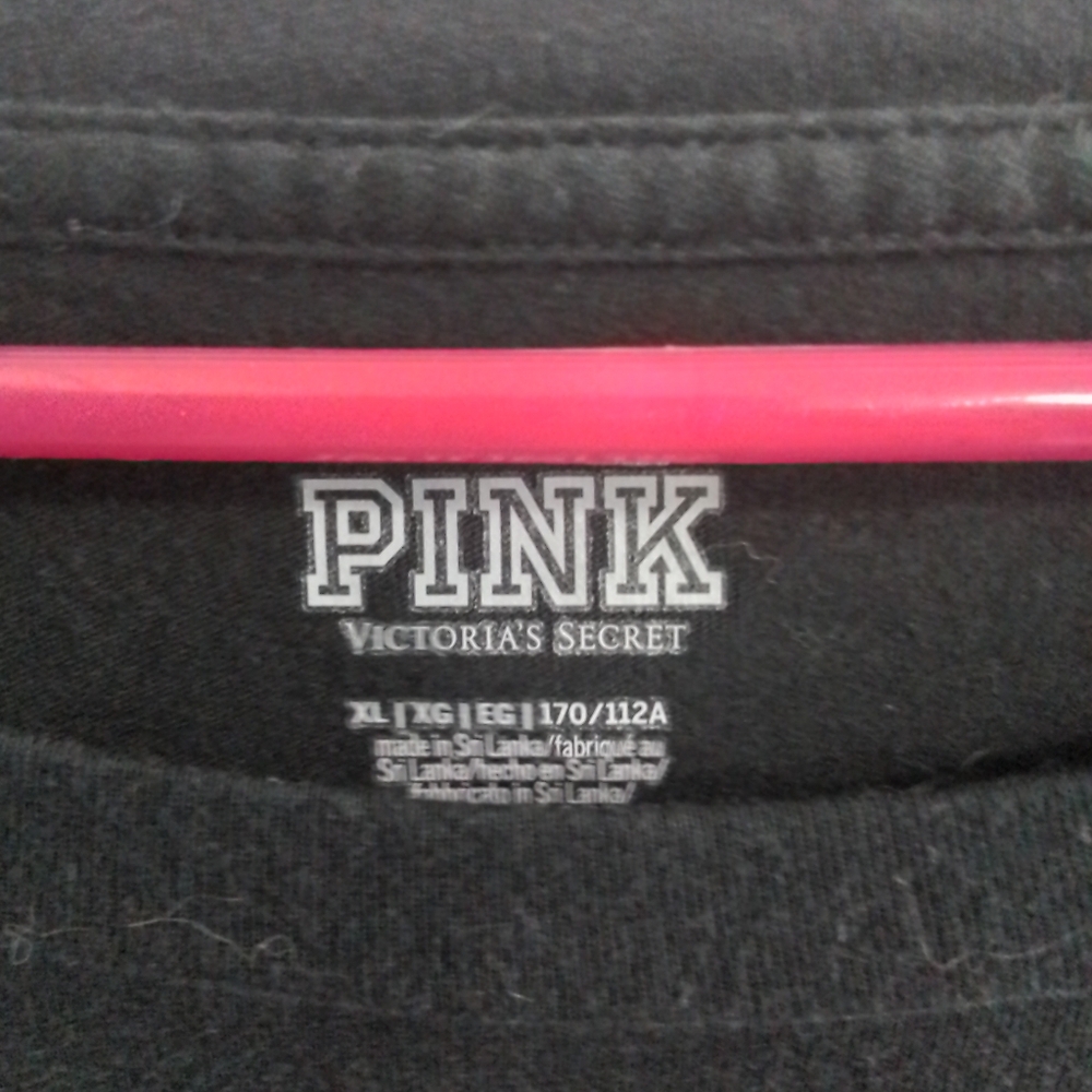 Pink Victorias Secret Oversized T-shirt - Picture 3 of 3